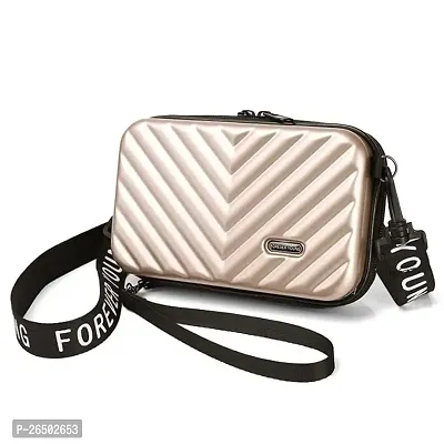 ShiviSling Box Bag for Women with Detacheable Shoulder Strap and Convertible into Cosmetic Box Bag