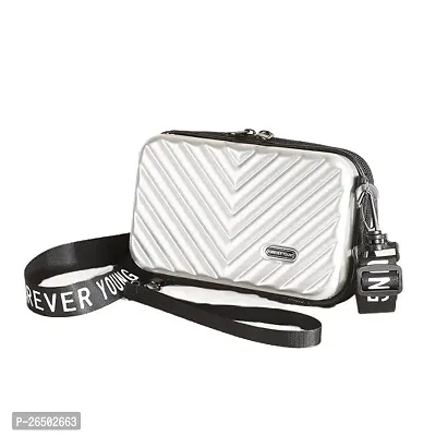 ShiviSling Box Bag for Women with Detacheable Shoulder Strap and Convertible into Cosmetic Box Bag-thumb0