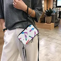 ShiviSling Box Bag for Women with Detacheable Shoulder Strap and Convertible into Cosmetic Box Bag-thumb1