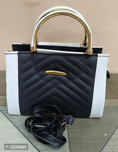 Classy Solid Handbag for Women-thumb0