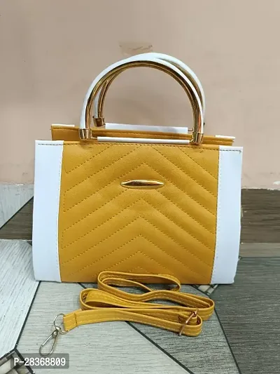 Classy Solid Handbag for Women-thumb0