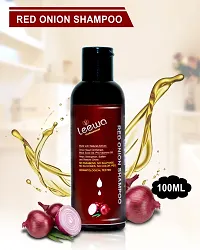 Premium Red Onion Oil and Shampoo Combo Pack 2 ( 100ml Oil and 200ml Shampoo)-thumb2