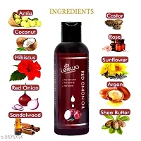 Premium Onion Herbal Oil and Shampoo Combo Pack ( Onion Oil 200ml and Shampoo 200ml)-thumb1