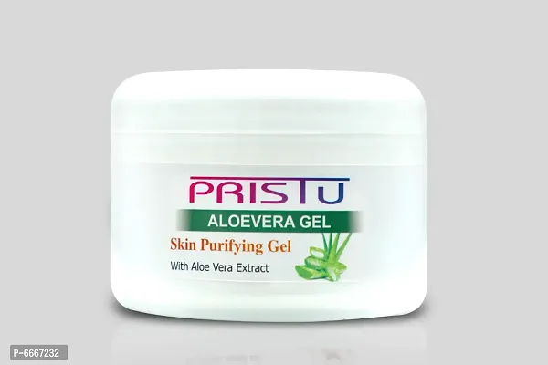 Pure Aloe Vera Skin Hair Gel With Vitamin E and Natural Emollients Paraben Free  500Gm Pack Of 4-thumb2