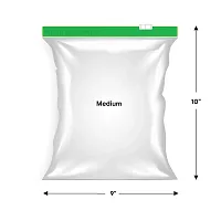 Food Storage Bags 10 Bags In 1 Box Microwave Safe Reusable Washable Transparent and Bpa Free-thumb1