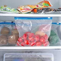 Food Storage Bags 10 Bags In 1 Box Microwave Safe Reusable Washable Transparent and Bpa Free-thumb3