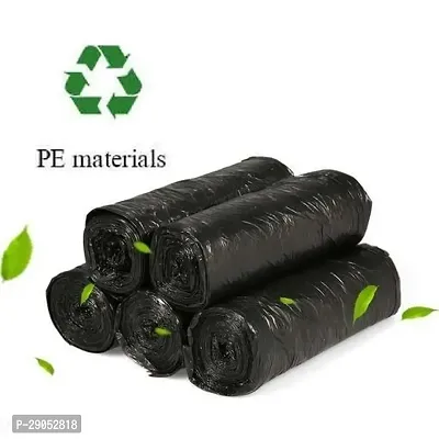 Dustbin Bags,Medium Size,30 Bags/Pack,Black Color,19X21 Inch Pack Of 1-thumb4