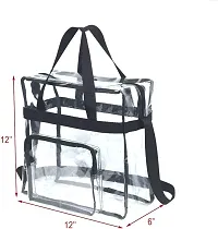 Sturdy Cold-Resistant Lightweight And Waterproof Transparent Tote Bag For Women-thumb3
