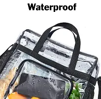 Sturdy Cold-Resistant Lightweight And Waterproof Transparent Tote Bag For Women-thumb1