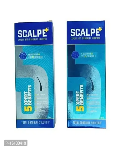 Scalpe Shampoo 75 ml (Pack of 2)