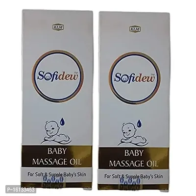 Generic Sofidew Baby Massage Oil, 100 ml, Pack of 2