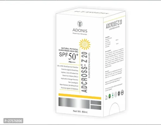 Adcross Z-20 Sunscreen Aqua Gel 60ml