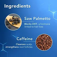 Scalpe Anti Hairfall Shampoo | Caffeine, Biotin, Saw Palmetto, Argan Oil | For Women  Men | 400ml-thumb1