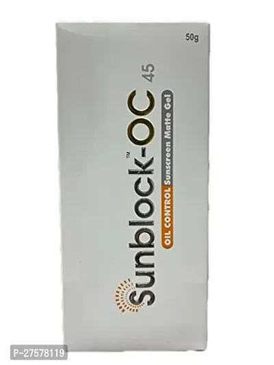 Sunblock Oc SPF 45 UVA PA+++ Oil Control Matte Sunscreen Gel - 50gm-thumb5