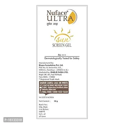 Nu face Ultra Sunscreen SPF 40+ Gel, Oil Free, Water Resistant, Matte Finish Effect, UVA  UVB Protection, PA+++-thumb4