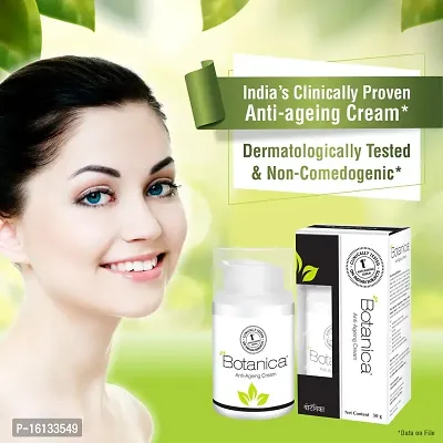 Botanica Anti Ageing cream, Controls wrinkles and fine lines, Non Comedogenic, 50 gm-thumb2