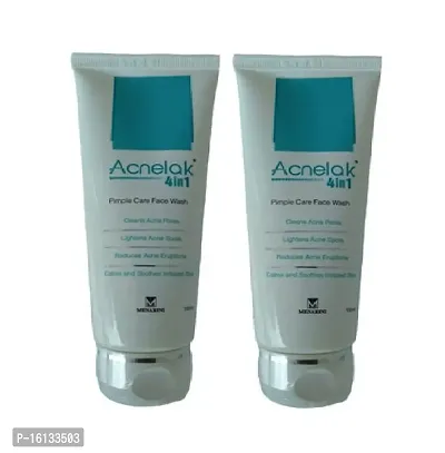 Acnelak Face Wash, White, 100 ml (Pack of 2)