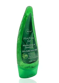 Karissa Aloe vera gel Hydrating After Sun Soothing Gel - No Parabens, Silicones  Color - 130 mL-thumb1