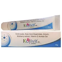 Kojivit Gel Kojic Acid Skin Lightening, Hypomelanotic Skin Pigmentation - 15 Gm-thumb1