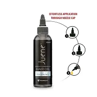 Juene Hair Oil | Enriched with Tocotrienol | Coconut Oil | Antioxidant Support | Hair Protection | Hair Protein | For Damaged Hair | Vegetarian | 100ml,100 ml (Pack of 1)-thumb1