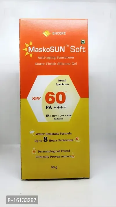 MASKOSUN SOFT MATTE FINISH SILICON GEL 50GM