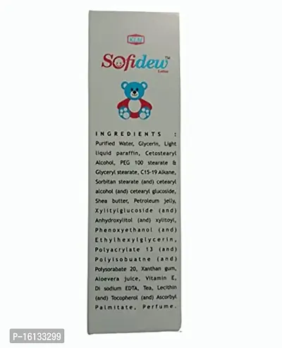 Sofidew Lotion | Parabens Free Baby Lotion | Baby Lotion | 100 ml (Pack of 2)-thumb3