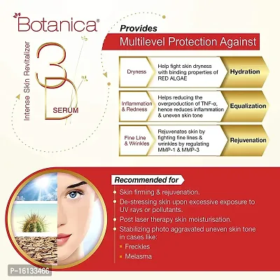 KARISSA MARKETING Botanica 3D Intense Revitalizer, Rejuvenating  Hydrating Serum Reduces Pigmentation, Red, NI, 30 ml-thumb5