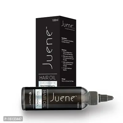 Juene Hair Oil | Enriched with Tocotrienol | Coconut Oil | Antioxidant Support | Hair Protection | Hair Protein | For Damaged Hair | Vegetarian | 100ml,100 ml (Pack of 1)-thumb4