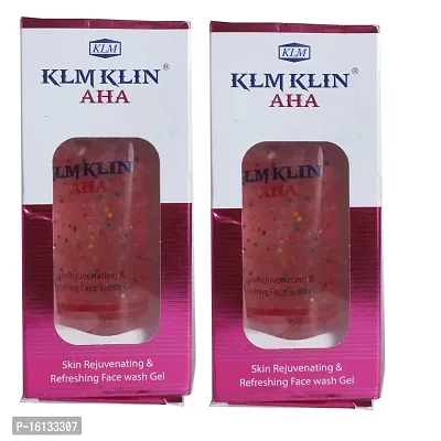 KLMKLIN AHA Face Wash (Pack of 2 * 100ml)