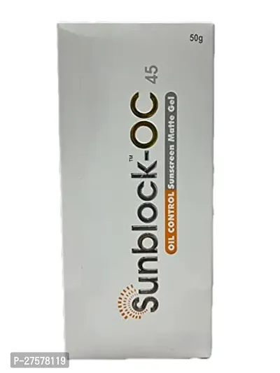 Sunblock Oc SPF 45 UVA PA+++ Oil Control Matte Sunscreen Gel - 50gm-thumb2