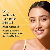 La Shield Pollution Protect Mineral Sunscreen Gel Spf 50 , WHITE, 50 gram-thumb3