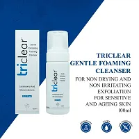 Trikona Pharma Triclear Gentle Foaming Cleanser, Soap Free, With Advanced PHA's, For Gentle Cleaning, For Sensitive Skin. No Parabens, No Sulphates,100ml-thumb1