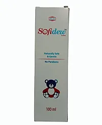 Sofidew Lotion | Parabens Free Baby Lotion | Baby Lotion | 100 ml (Pack of 2)-thumb1