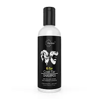 Karissa K TAR Coal Tar shampoo 200ml | Anti dandruff Shampoo | Coal tar Scalp Shampoo | Sulphate free and Paraben Free shampoo|Anti Hair Fall Shampoo-thumb1