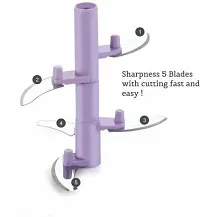 Vegetable Chopper Cutter Purple 750ml-thumb3