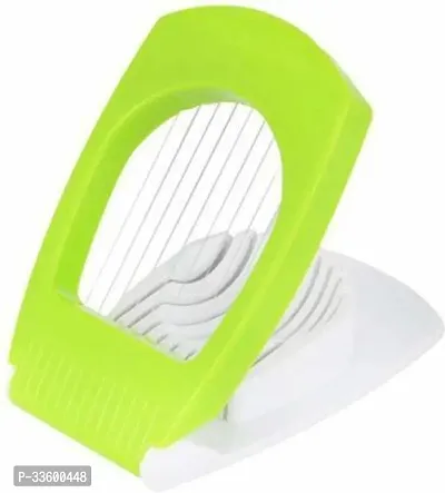 Plastic Multi Purpose Egg Cutter Slicer with Stainless Steel Wires-thumb0