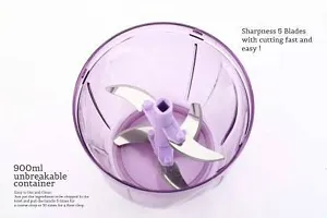 Vegetable Chopper Cutter Purple 750ml-thumb2