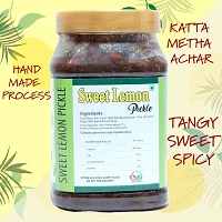 SWEET LEMON PICKLE/ KATTA METHA LEMON PICKLE-thumb1