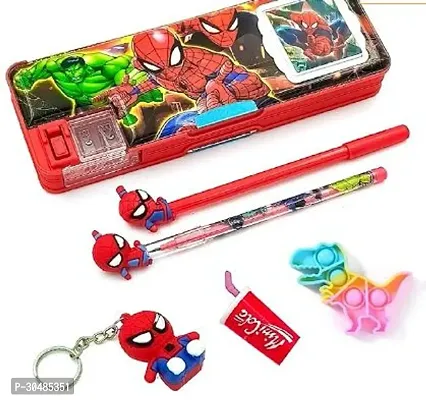 Stationery pencil  Box Space Theme Return For kids pencil  Box set  pieces 5-thumb0