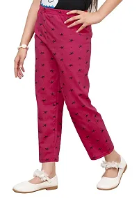 Stylish Multicoloured Cotton Printed Pyjama Lower Pant For Girls Pack Of 5-thumb4