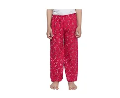 Stylish Cotton Printed Pyjama For Girls Pack Of 2-thumb2