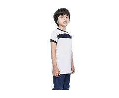 Stylish Cotton Self Pattern Round Neck T-Shirts For Boys- Pack Of 5-thumb3