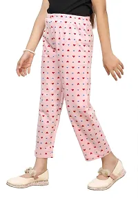 Stylish Multicoloured Cotton Printed Pyjama Lower Pant For Girls Pack Of 3-thumb4