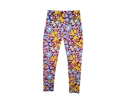 Fabulous Multicoloured Polyester Printed Leggings For Girls Pack Of 3-thumb2