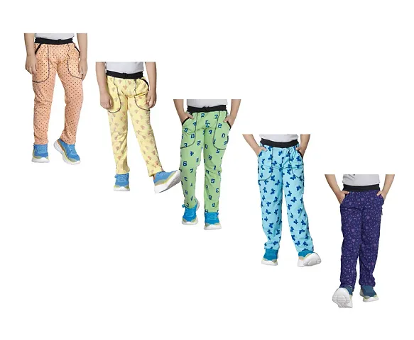 Stylish Track Pant For Boys Pack Of 5