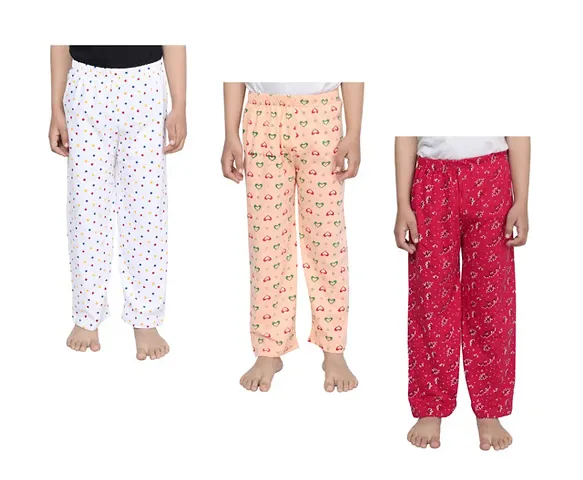 Stylish Pyjama For Girls Pack Of 3