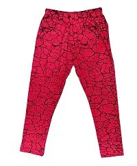 Multicoloured Cotton Capris For Girl's - (Pack of 7)-thumb1