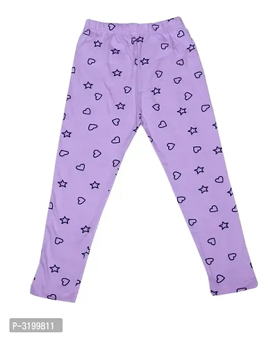Cute Princess Girl's Solid Woolen Sweaters With Cotton Printed Leggings(Pack Of 8)-thumb3