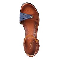 IndiWeaves Womens Faux Leather Sandal (87300-173-IW-8_Tan_8)-thumb1