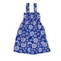 IndiWeaves Girl's Combo Pack of Solid Capri and Printed Frock (Pack of 4)-thumb3